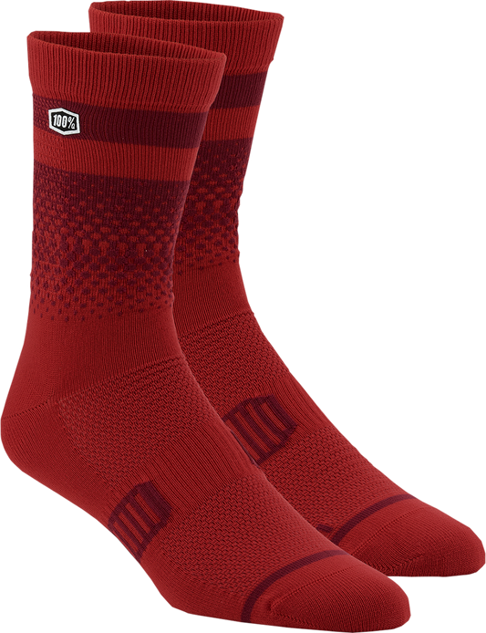 Advocate Socks - Cherry/Brick - Small/Medium