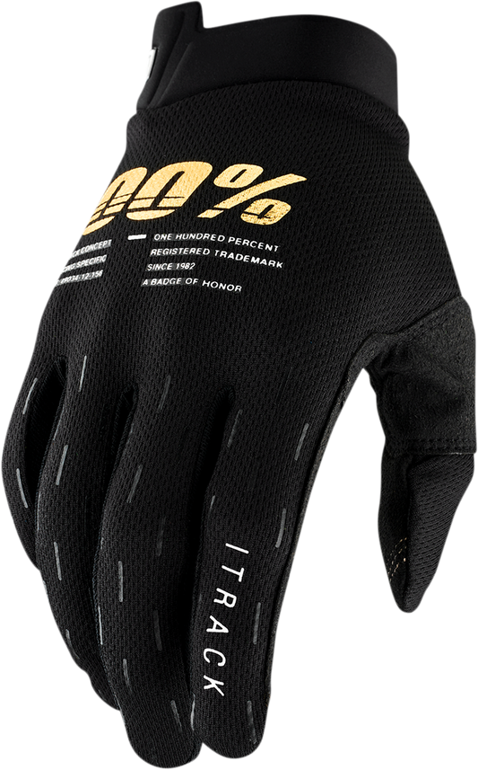 iTrack Gloves - Black - Medium