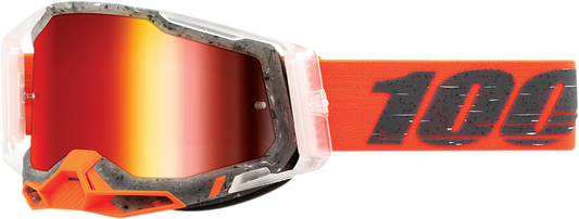 Racecraft 2 Goggles - Schrute - Red Mirror