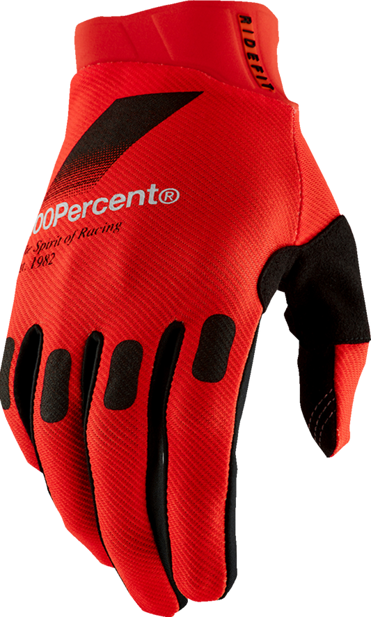Ridefit Gloves - Red - Medium