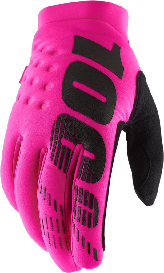 Brisker Gloves - Neon Pink - 2XL