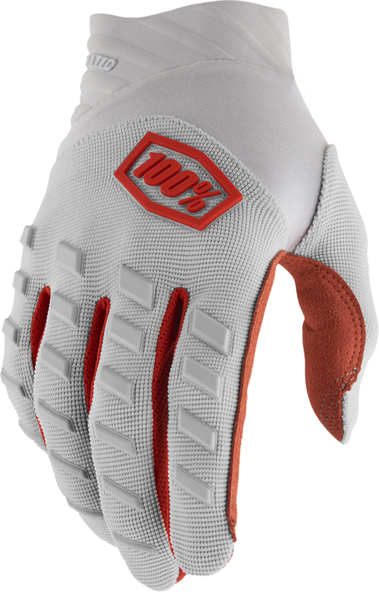 Airmatic Gloves - Silver - Medium