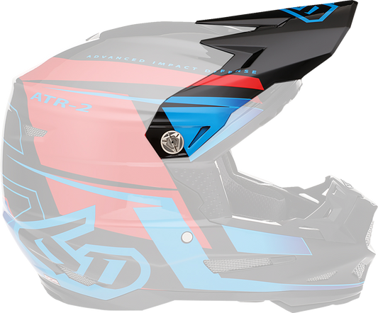 ATR-2 Visor - Mach - Black/Red/Blue
