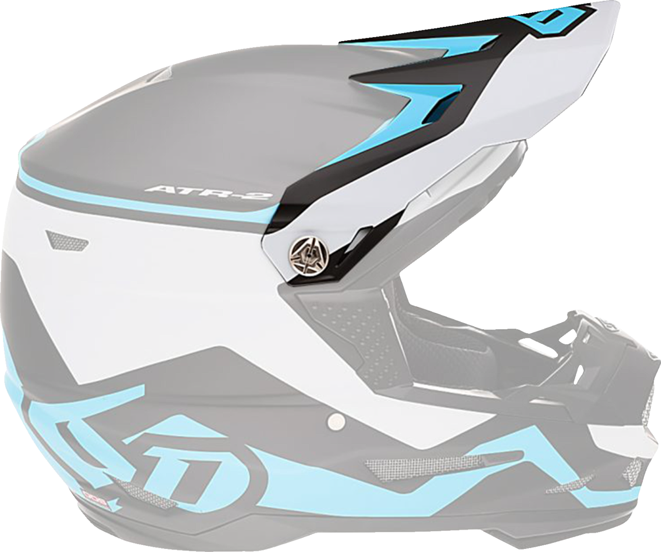 ATR-2Y Visor - Drive - Cyan