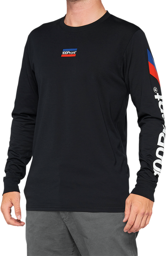 Aster Tech T-Shirt - Long-Sleeve - Black - Medium