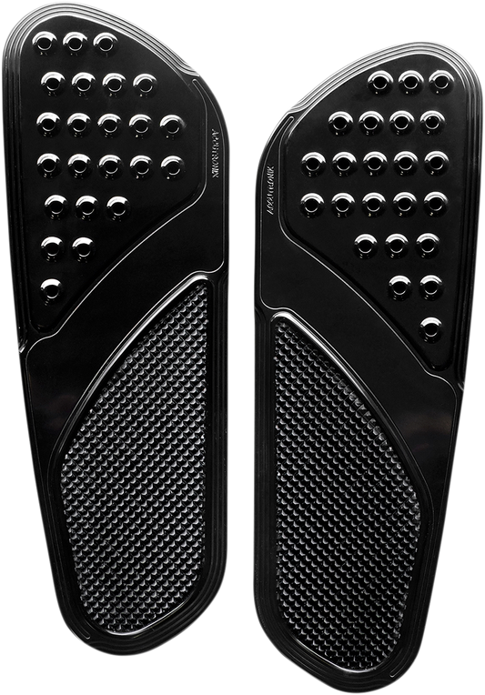 Front Floorboards - Extended - Black - Drilled - Vintage - Chief