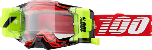 Armega Forecast Goggle - Red - Clear