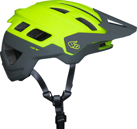 ATB-2T Helmet - Ascent - Neon Yellow/Gray Matte - XS/S