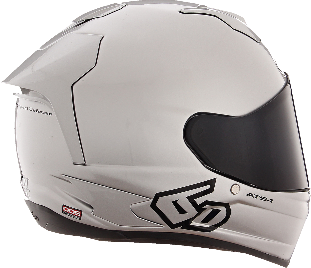 ATS-1R Helmet - Gloss Silver - Small