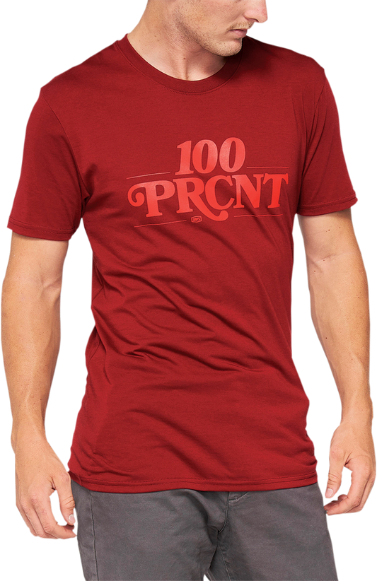 Searles Tech T-Shirt - Brick - Small