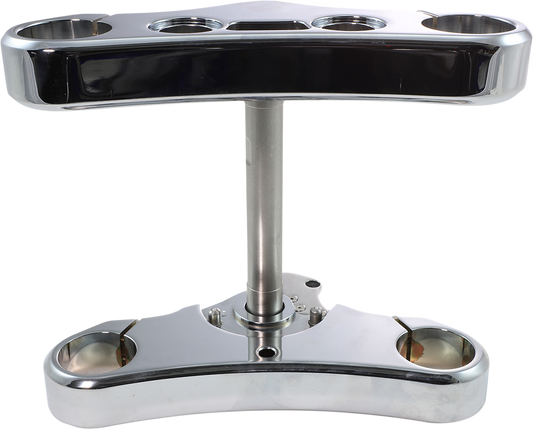 Elite Triple Tree - 49 mm - Chrome - 3° Rake