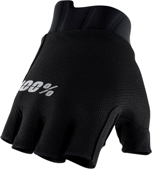 Exceeda Short Finger Gloves - Black - Medium