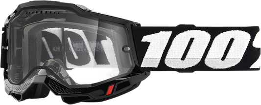 Accuri 2 Enduro MTB Goggles - Black - Clear