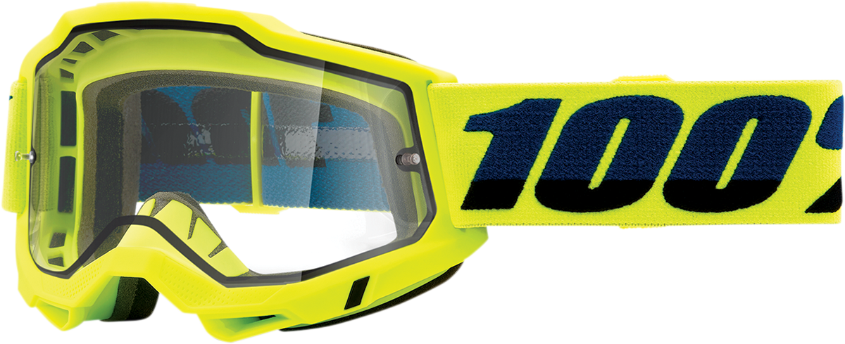 Accuri 2 Enduro Goggles - Fluo Yellow - Clear