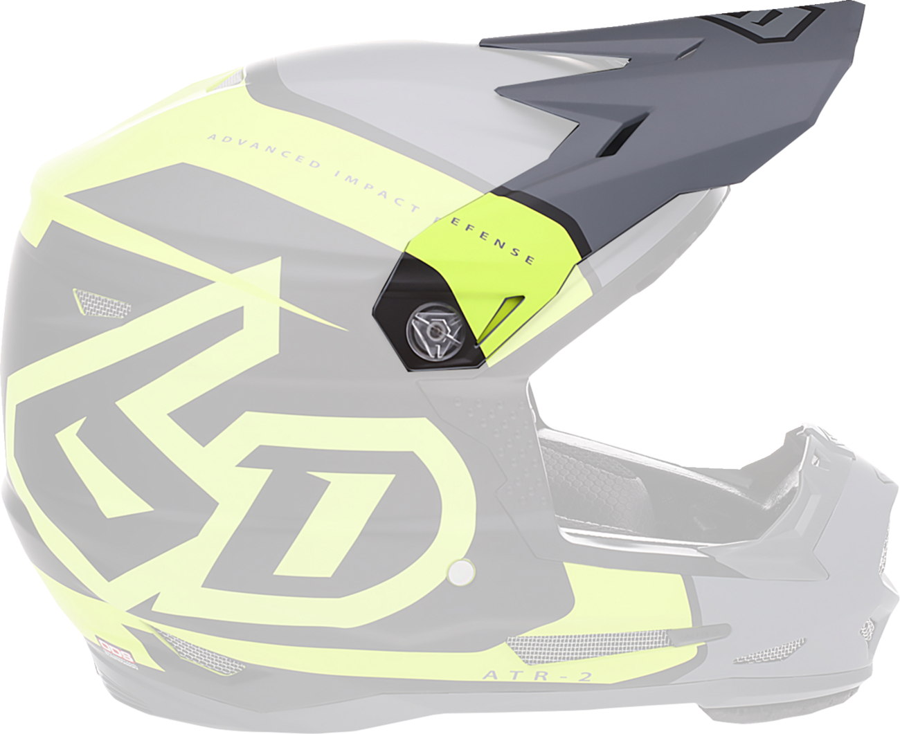 ATR-2Y Visor - Torque - Neon Yellow