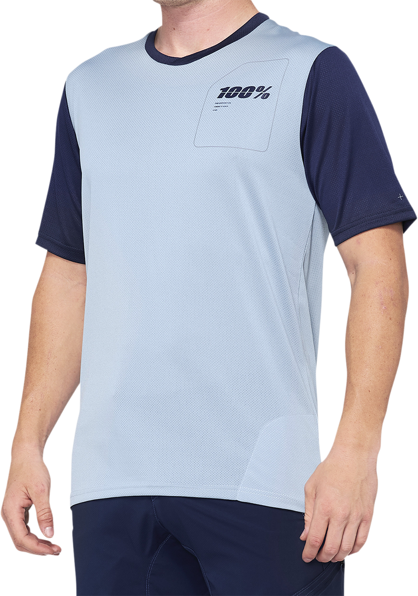 Ridecamp Jersey - Short-Sleeve - Blue/Navy - Small
