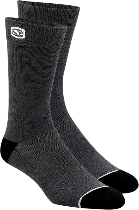 Solid Socks - Gray - Small/Medium