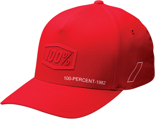 Youth Shadow Snapback Hat - Red - One Size