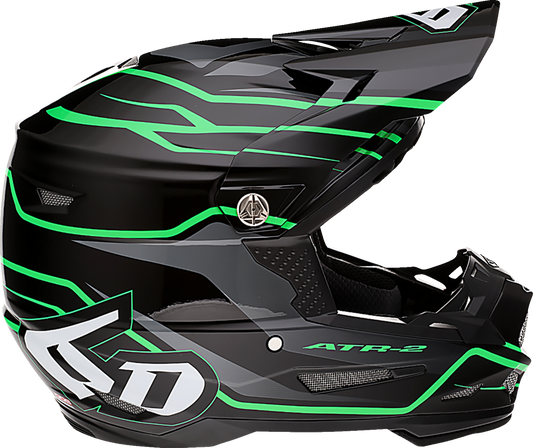 ATR-2 Helmet - Phase - Black/Green - 2XL