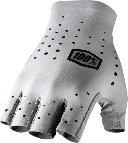 Sling Short Finger Gloves - Gray - 2XL