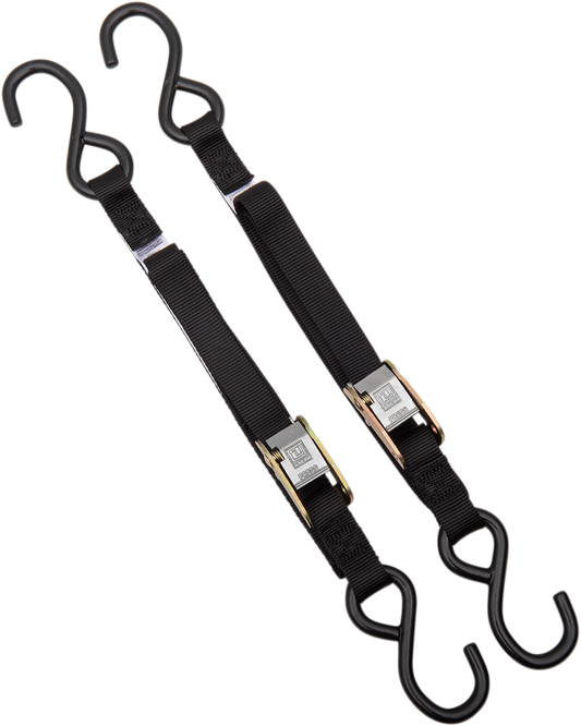 Standard Tie-Downs - 1" x 5-1/2' - Black