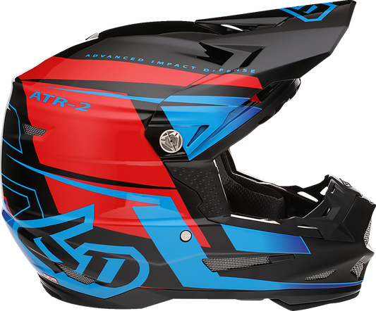 ATR-2 Helmet - Mach - Blue/Red/Black - 2XL