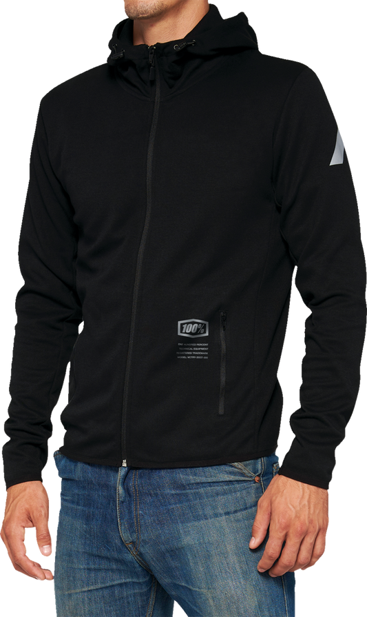 Viceroy Tech Zip Hoodie - Black - XL