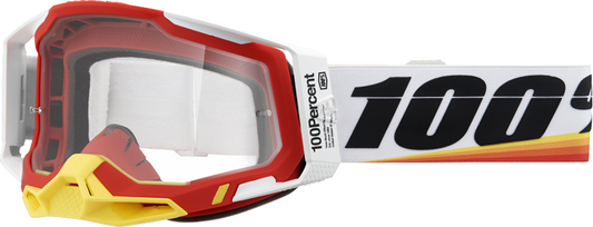 Racecraft 2 Goggles - Arsham Red - Clear