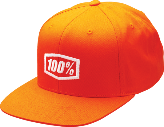 Icon Snapback Hat - Orange - One Size