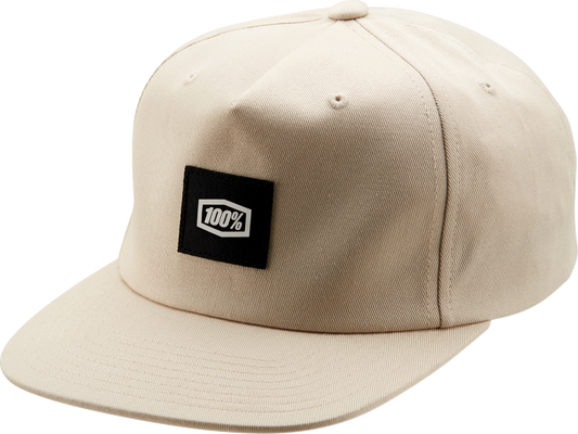 Lincoln Snapback Hat - Stone - One Size