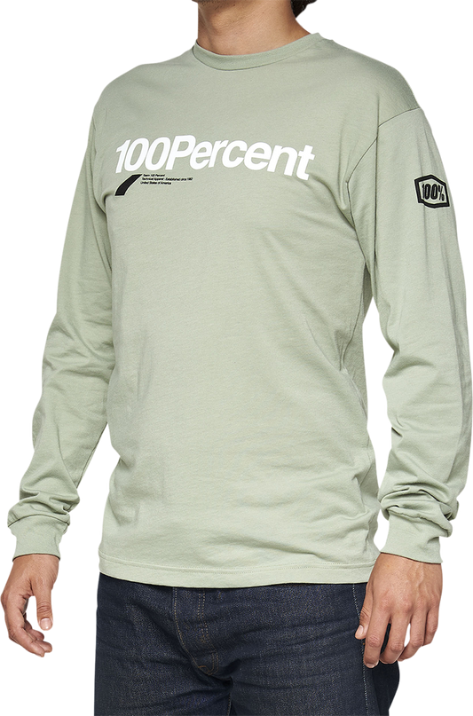 Bilto Long-Sleeve T-Shirt - Slate Green - Small