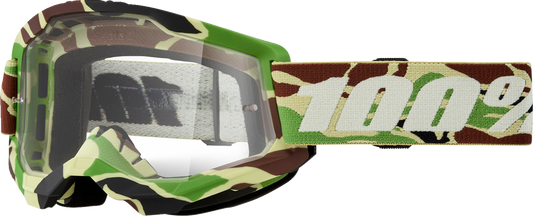 Strata 2 Goggle - War Camo - Clear