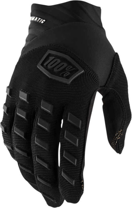 Youth Airmatic Gloves - Black/Charcoal - Small