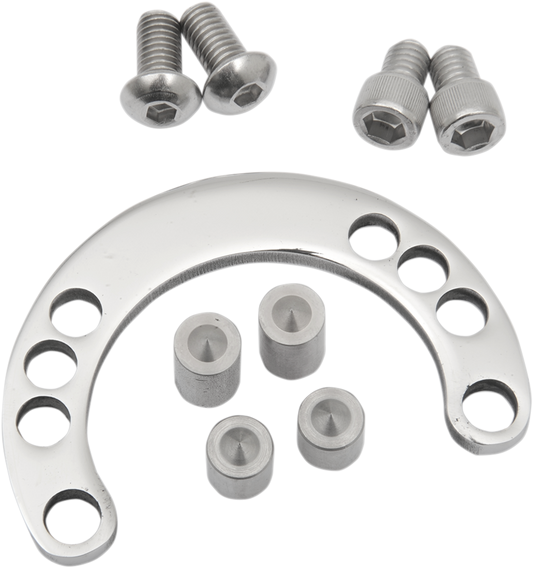 Chrome Adjustable Steering Stop