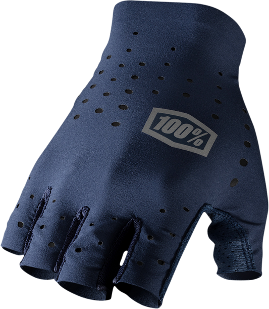 Sling Short Finger Gloves - Navy - 2XL