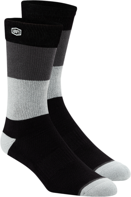 Trio Socks - Black - Large/XL