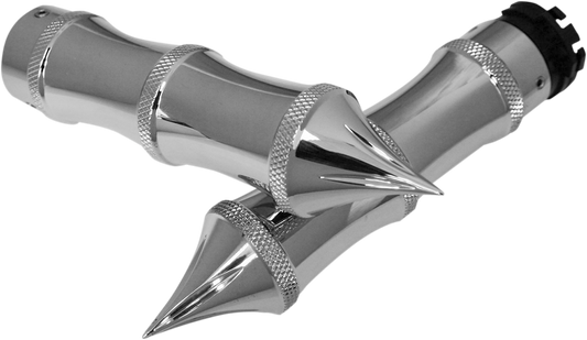 Grips - Tribal - Cable - Chrome