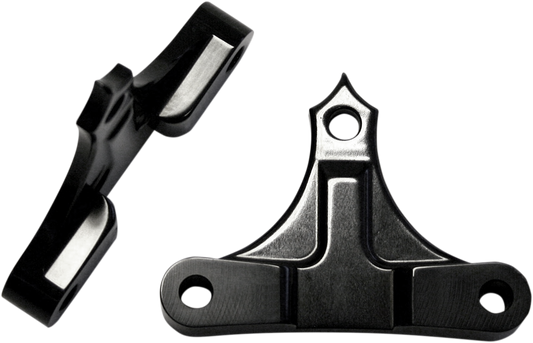 Hot Legs/Bagger Legs Fender Spacers - Black - 0.625" Spacer - For 6" Width Fender