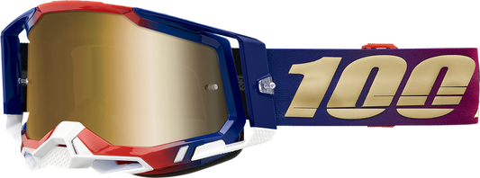 Racecraft 2 Goggles - United - True Gold