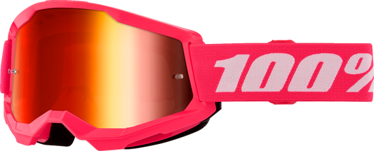 Strata 2 Goggle - Pink - Red Mirror