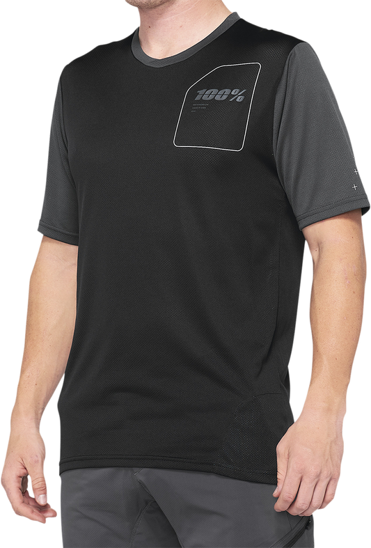 Ridecamp Jersey - Charcoal/Black - XL