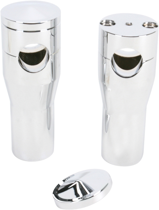 Risers - 4" - Chrome