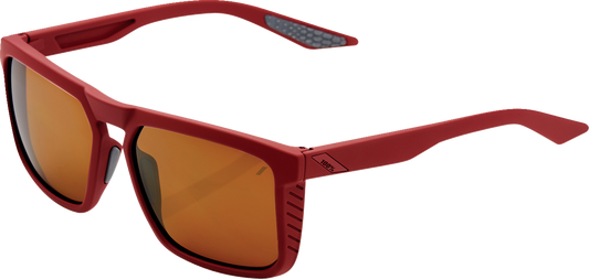 Renshaw Glasses - Crimson - Bronze