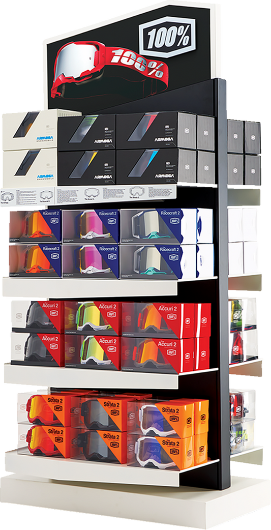 Modular Display Tower - 2 of 2 - 48 Goggles