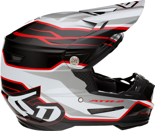 ATR-2 Helmet - Phase - White/Red - Small