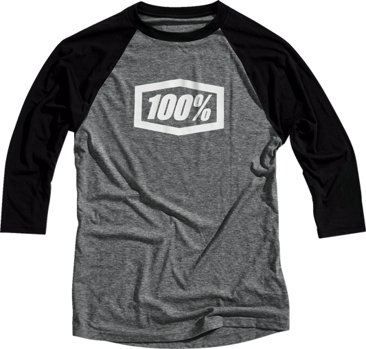 Tech Icon 3/4 Sleeve T-Shirt - Black - Small