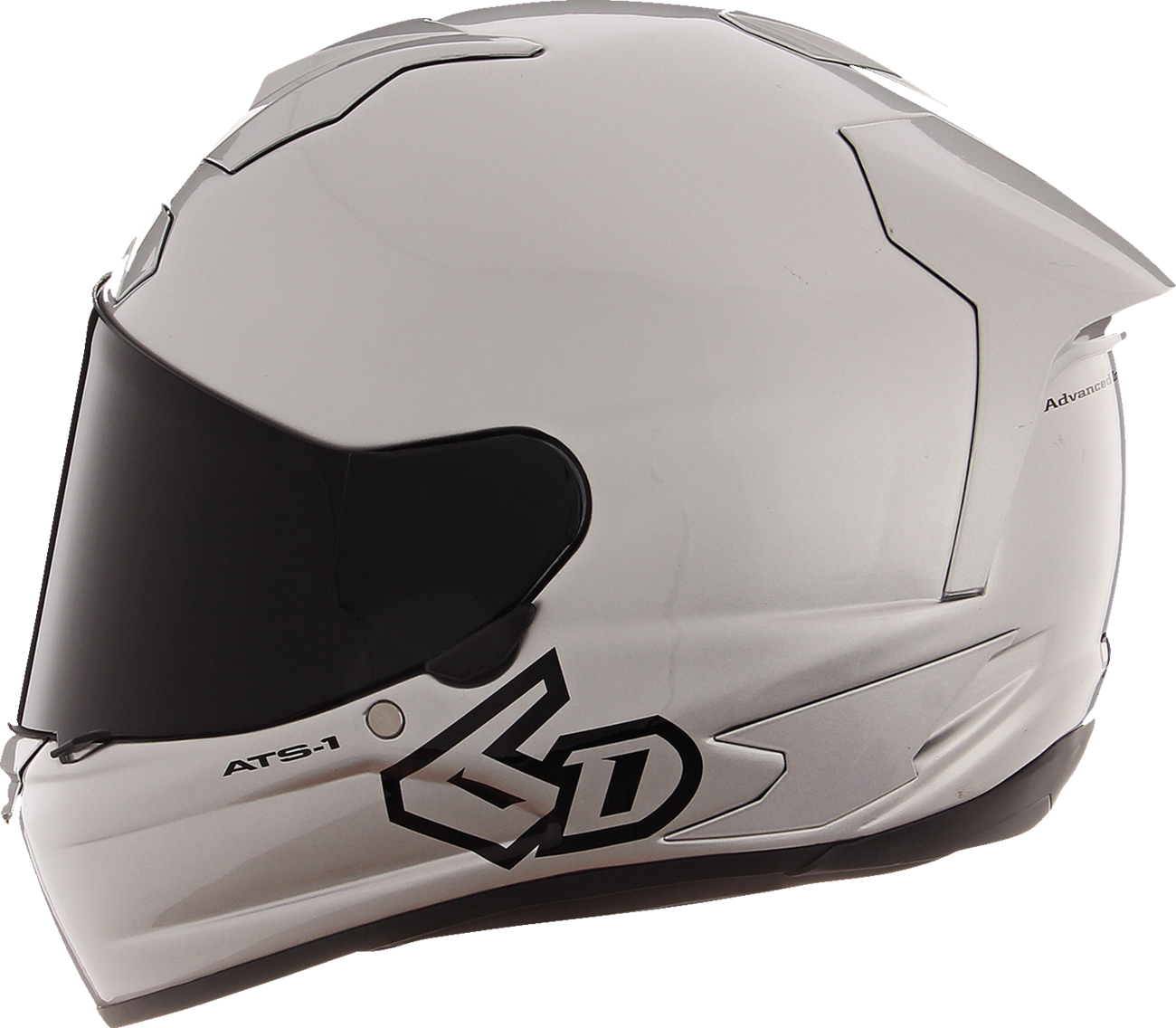 ATS-1R Helmet - Gloss Silver - Small