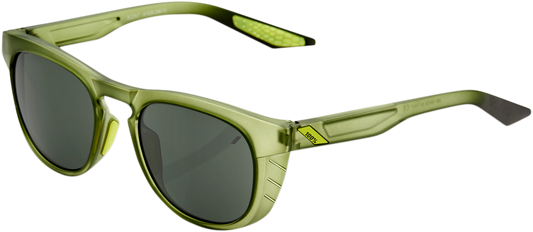 Slent Sunglasses - Olive - Gray Green