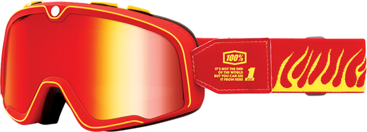 Barstow Goggles - Death Spray - Red Mirror