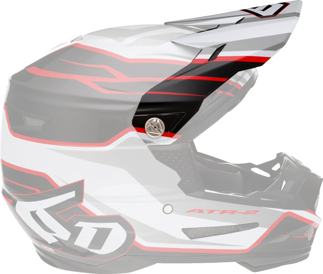 ATR-2 Visor - Phase - White Red